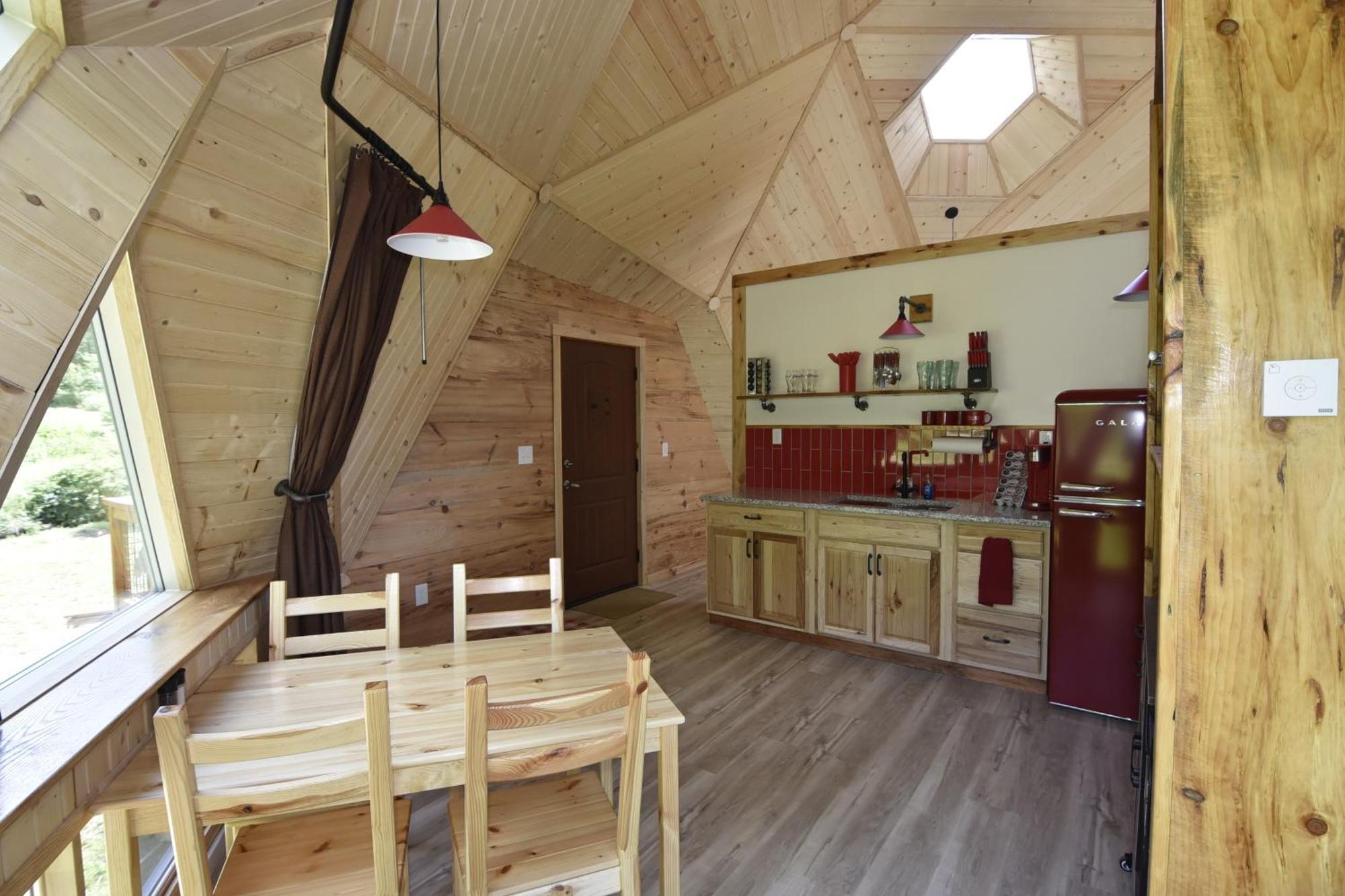 Вілла Natahala Glamping Red Dome #23 Topton Екстер'єр фото