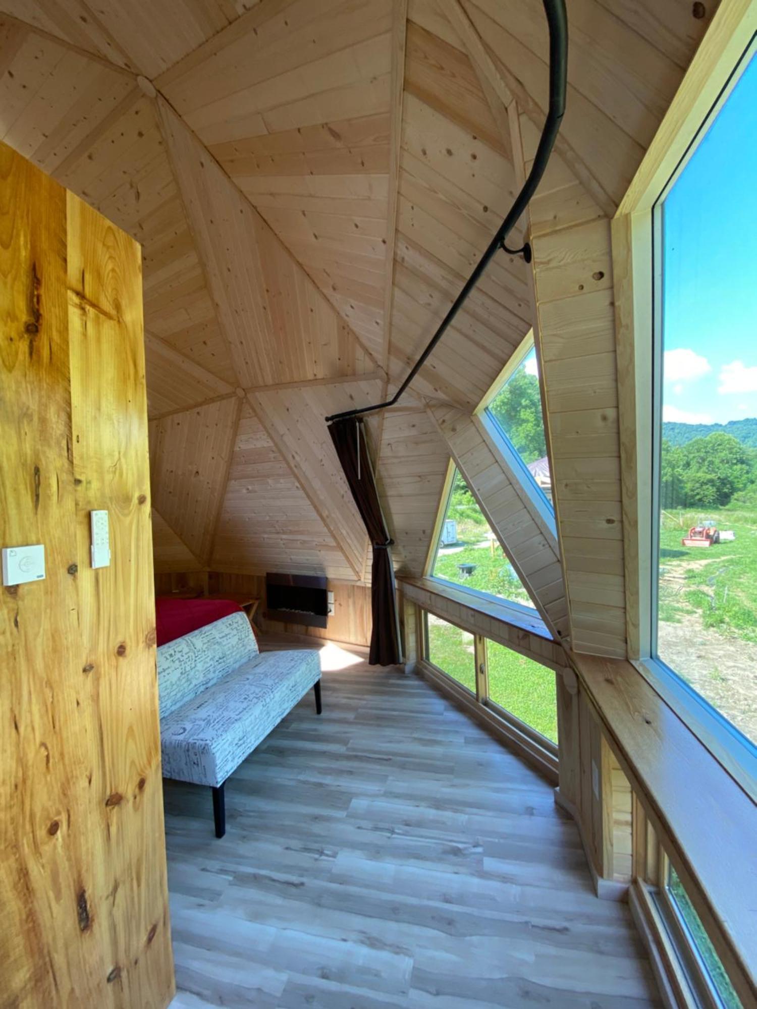 Вілла Natahala Glamping Red Dome #23 Topton Екстер'єр фото
