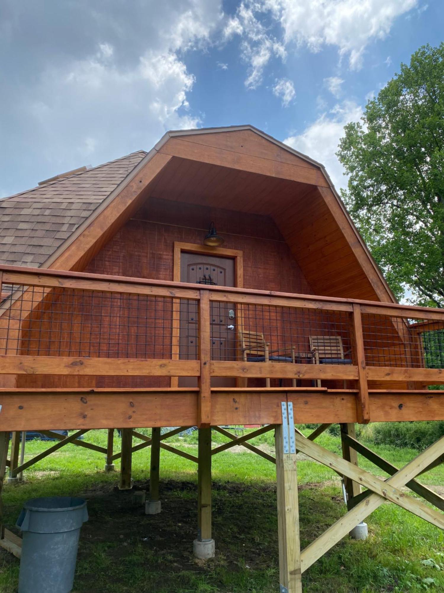 Вілла Natahala Glamping Red Dome #23 Topton Екстер'єр фото