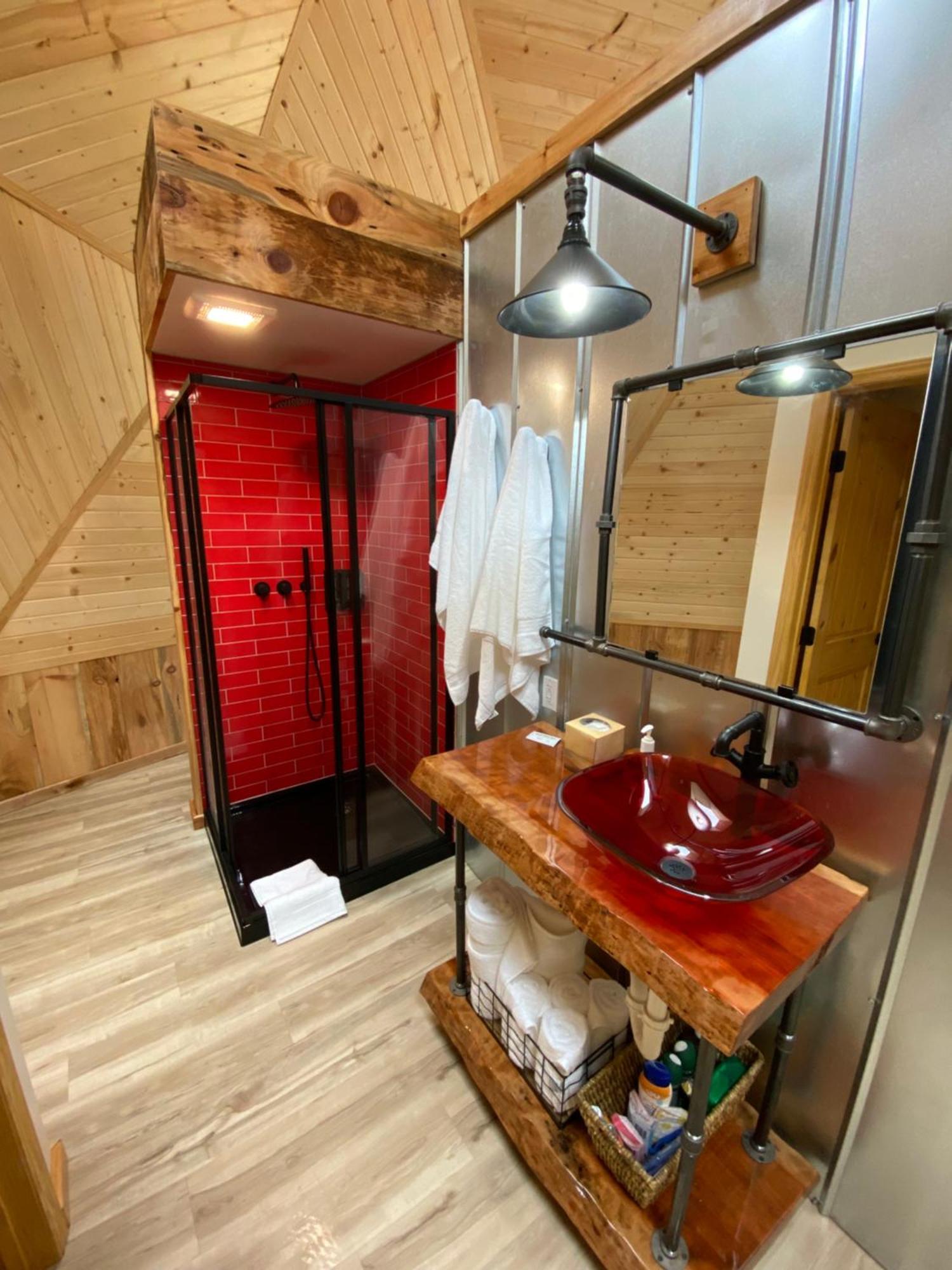 Вілла Natahala Glamping Red Dome #23 Topton Екстер'єр фото