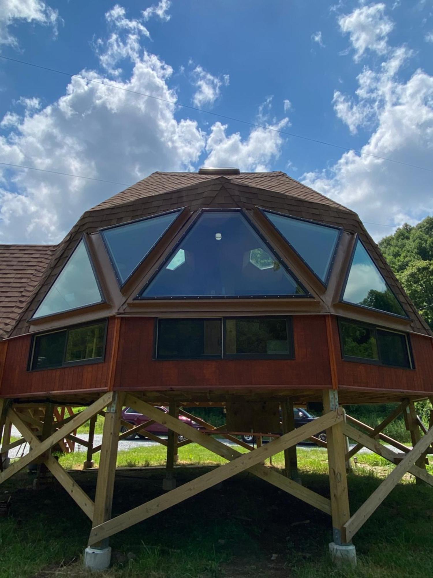 Вілла Natahala Glamping Red Dome #23 Topton Екстер'єр фото