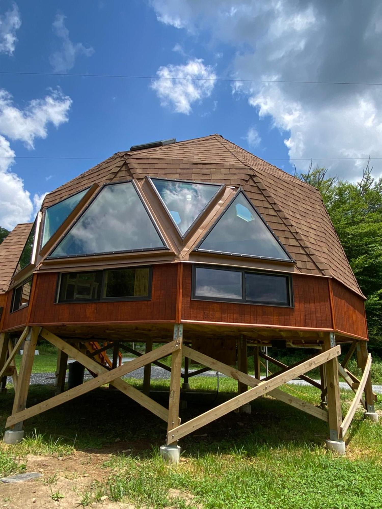 Вілла Natahala Glamping Red Dome #23 Topton Екстер'єр фото