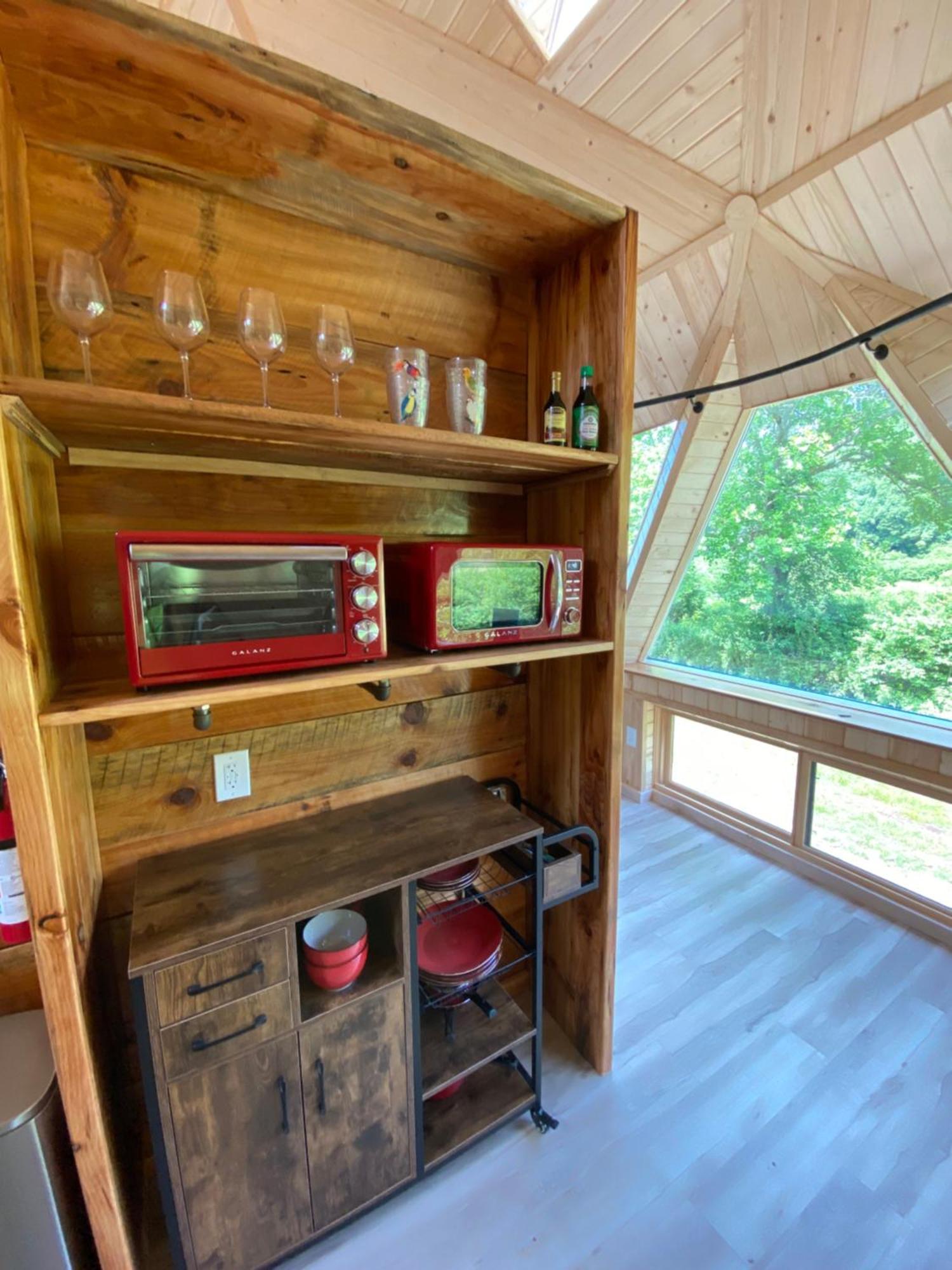 Вілла Natahala Glamping Red Dome #23 Topton Екстер'єр фото